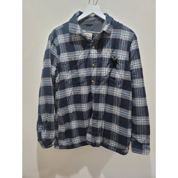 Vintage LL Bean Freeport Maine Cotton Button Down Shirt USA Men's Medium Reg - Picture 11 of 11